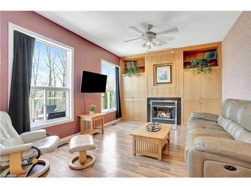 32 Apple Ridge Drive, Kitchener, ON - Indoor Photo Showing Living Room With Fireplace
