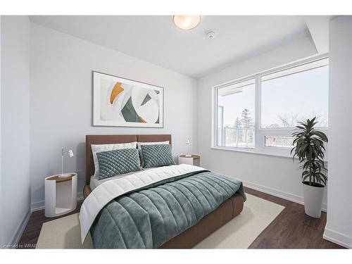 407-5 Wellington Street S, Kitchener, ON - Indoor Photo Showing Bedroom
