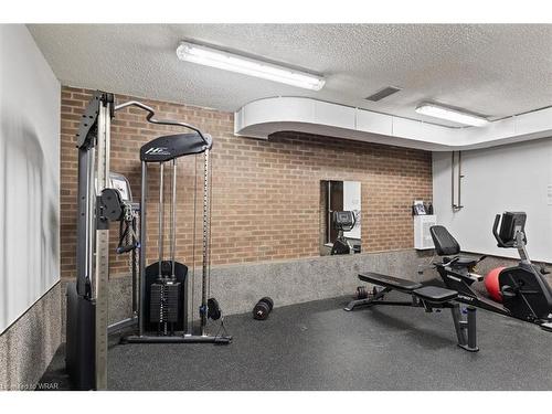 1102-81 Church Street, Kitchener, ON - Indoor Photo Showing Gym Room