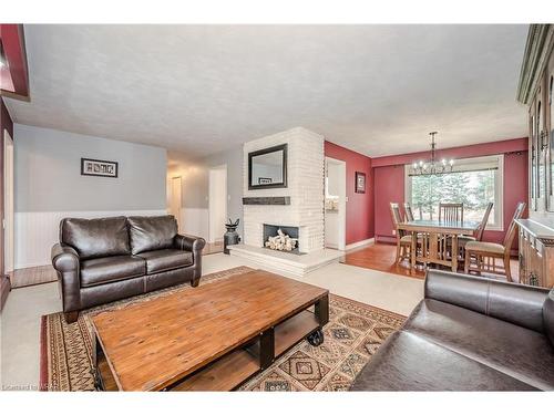 5496 Wellington Rd 86, Guelph, ON - Indoor Photo Showing Living Room With Fireplace