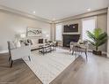 435 Westhaven Street, Waterloo, ON  - Indoor Photo Showing Living Room With Fireplace 