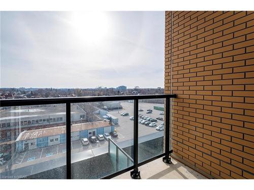 607-108 Garment Street, Kitchener, ON - Outdoor With Balcony