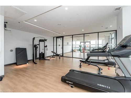 2904-60 Charles Street W, Kitchener, ON - Indoor Photo Showing Gym Room