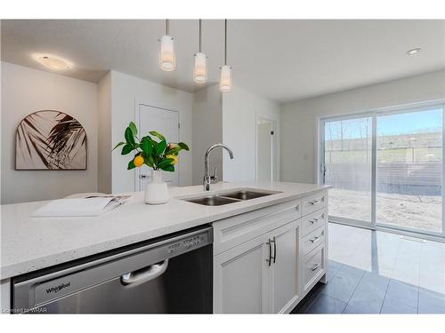 J077-9 Urbane Boulevard, Kitchener, ON - Indoor Photo Showing Kitchen With Double Sink