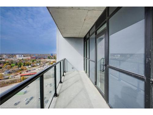 1805-108 Garment Street, Kitchener, ON - Outdoor With Balcony With View With Exterior