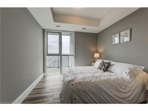 1805-108 Garment Street, Kitchener, ON - Indoor Photo Showing Bedroom