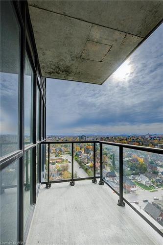 1805-108 Garment Street, Kitchener, ON - Outdoor With Balcony With View With Exterior