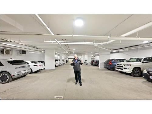 1805-108 Garment Street, Kitchener, ON - Indoor Photo Showing Garage