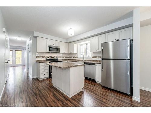 4C-388 Old Huron Road, Kitchener, ON - Indoor Photo Showing Kitchen With Stainless Steel Kitchen With Upgraded Kitchen