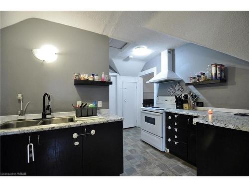 105 Francis Street, Cambridge, ON - Indoor Photo Showing Kitchen With Double Sink
