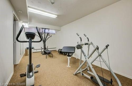 205-24 Midland Drive, Kitchener, ON - Indoor Photo Showing Gym Room