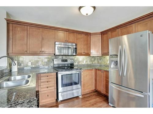 69 Coulthard Boulevard, Cambridge, ON - Indoor Photo Showing Kitchen With Stainless Steel Kitchen With Double Sink