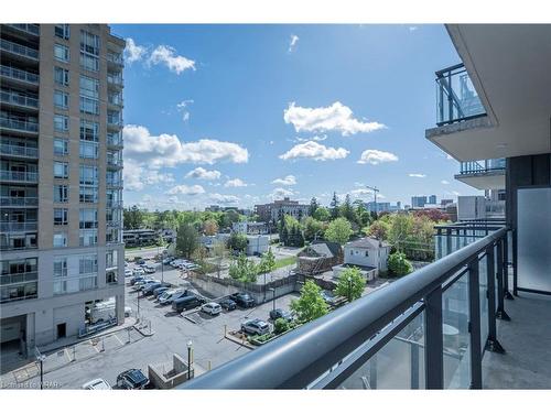 504-155 Caroline Street S, Waterloo, ON - Outdoor With Balcony With View