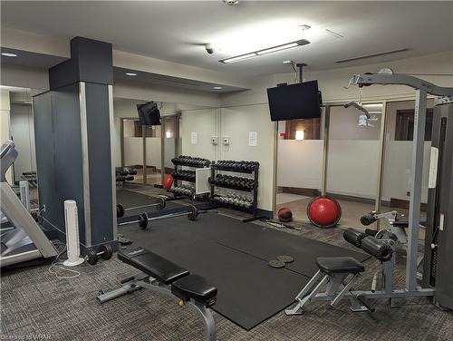 1002-2379 Central Park Drive, Oakville, ON - Indoor Photo Showing Gym Room