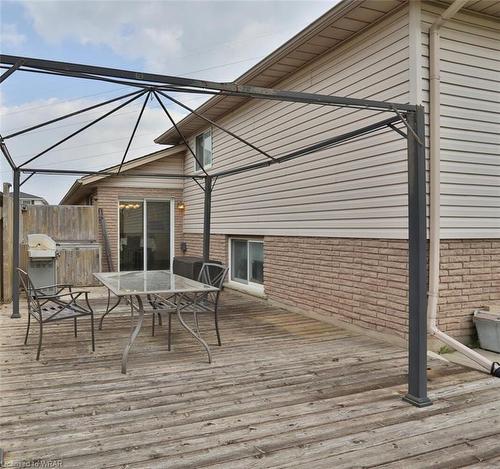 75 Stonehenge Place, Kitchener, ON - Outdoor With Deck Patio Veranda With Exterior
