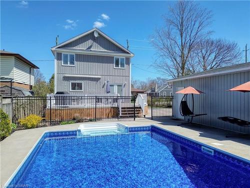 102 Tait Street, Cambridge, ON - Outdoor With In Ground Pool With Deck Patio Veranda