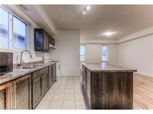 137 Huber Street, Kitchener, ON - Indoor Photo Showing Kitchen With Double Sink