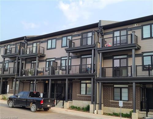 22 Wheat Lane, Kitchener, ON - Outdoor With Balcony