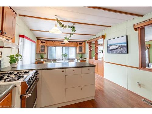 196-580 Beaver Creek Road, Waterloo, ON - Indoor Photo Showing Kitchen With Double Sink