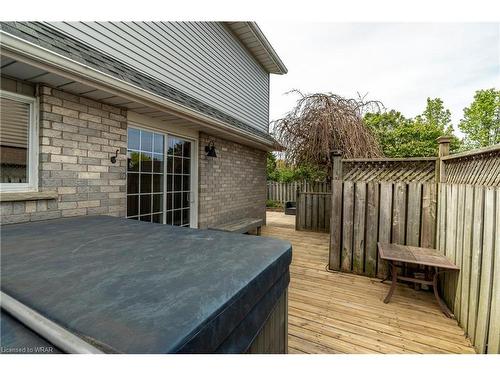 108 Rushbrook Drive, Kitchener, ON - Outdoor With Deck Patio Veranda With Exterior