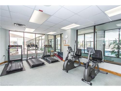 608-6 Willow Street, Waterloo, ON - Indoor Photo Showing Gym Room