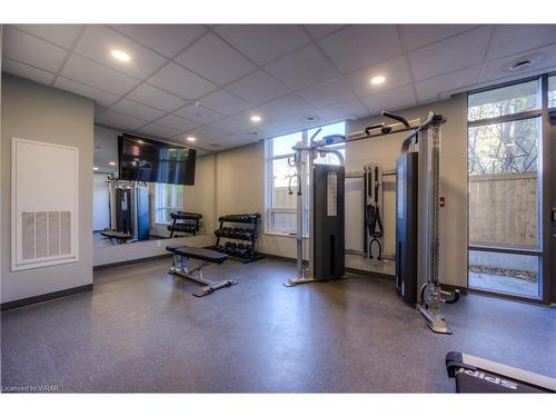 406-399 Queen Street South, Kitchener, ON - Indoor Photo Showing Gym Room