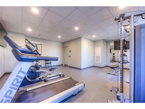 406-399 Queen Street South, Kitchener, ON - Indoor Photo Showing Gym Room