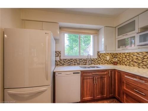 44 Ralgreen Crescent, Kitchener, ON - Indoor Photo Showing Kitchen With Double Sink