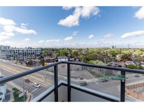 809-5 Wellington Street, Kitchener, ON - Outdoor With Balcony With View