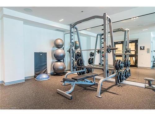 809-5 Wellington Street, Kitchener, ON - Indoor Photo Showing Gym Room