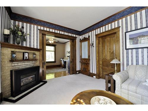 36 Spruce Street, Cambridge, ON - Indoor With Fireplace