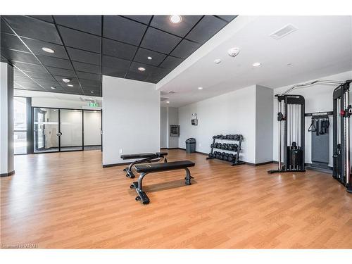 2310-108 Garment Street, Kitchener, ON - Indoor Photo Showing Gym Room