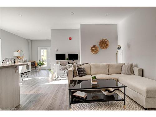 106-161 Ottawa Street, Kitchener, ON - Indoor Photo Showing Living Room