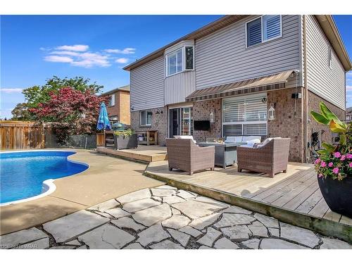 59 Canning Crescent, Cambridge, ON - Outdoor With In Ground Pool With Deck Patio Veranda