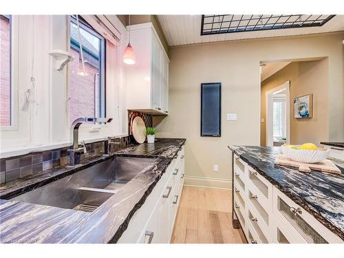108 Moore Avenue, Kitchener, ON - Indoor Photo Showing Kitchen With Double Sink