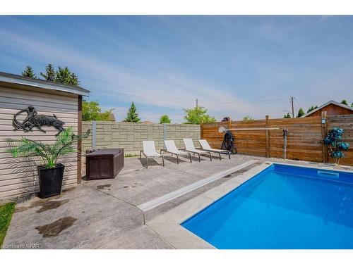 208 Paige Place, Kitchener, ON - Outdoor With In Ground Pool