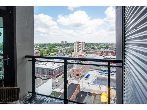 1601-60 Charles Street W, Kitchener, ON - Outdoor With Balcony With View