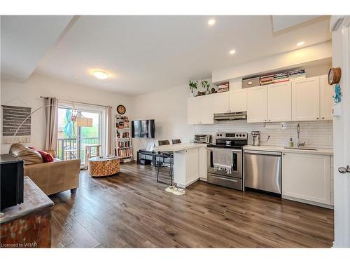 5C-164 Heiman Street, Kitchener, ON - Indoor Photo Showing Kitchen With Stainless Steel Kitchen