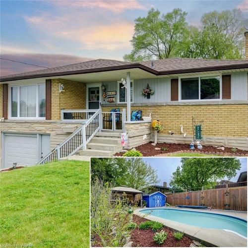 281 Erb Street, Cambridge, ON - Outdoor With In Ground Pool