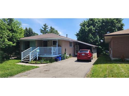 128 Pinedale Drive, Kitchener, ON - Outdoor With Deck Patio Veranda