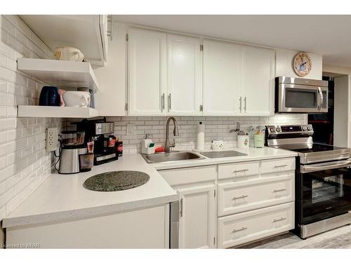4079 Princess Street, Millbank, ON - Indoor Photo Showing Kitchen With Double Sink