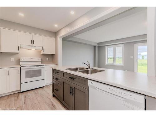 254 Bradshaw Drive, Stratford, ON - Indoor Photo Showing Kitchen With Double Sink