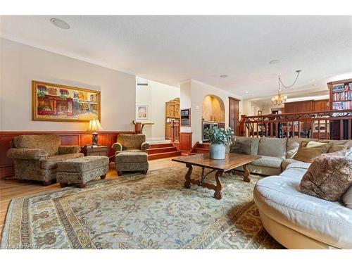 73 Lemon Street, Guelph, ON - Indoor Photo Showing Living Room With Fireplace