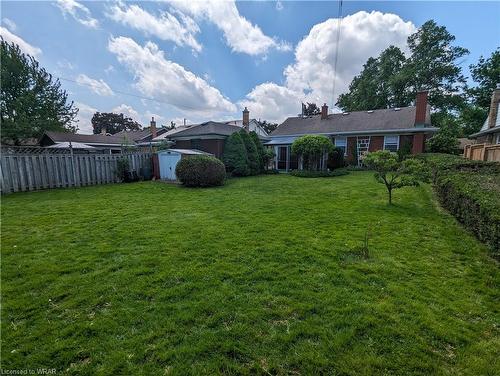 290 Melrose Avenue, Kitchener, ON - Outdoor With Backyard