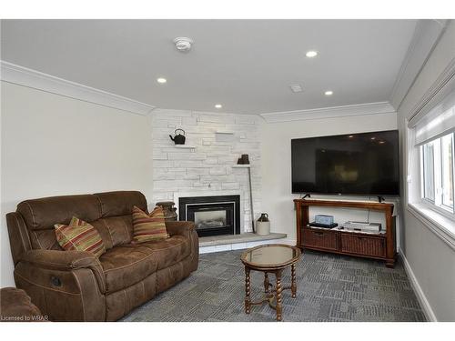 45 Linndale Road, Cambridge, ON - Indoor Photo Showing Living Room With Fireplace