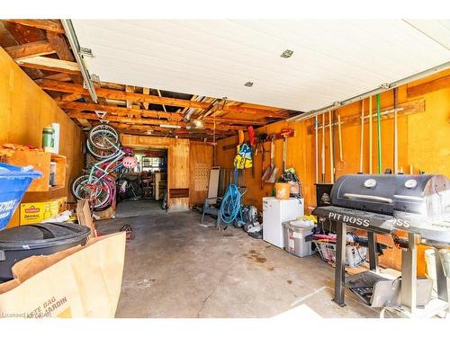 80 Ellis Avenue, Kitchener, ON - Indoor Photo Showing Garage