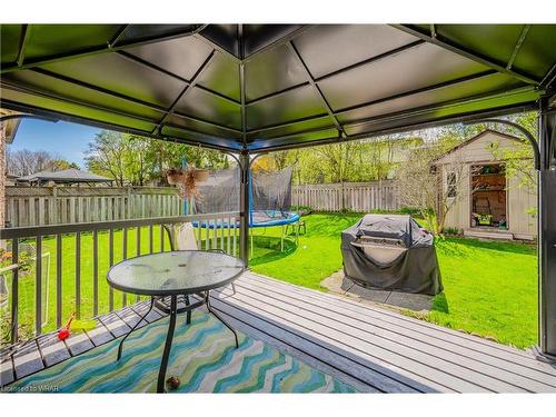 122 Forfar Avenue, Kitchener, ON - Outdoor With Deck Patio Veranda With Backyard