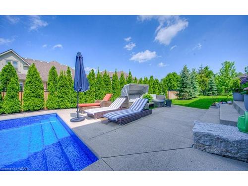 916 Fall Harvest Court, Kitchener, ON - Outdoor With In Ground Pool With Backyard
