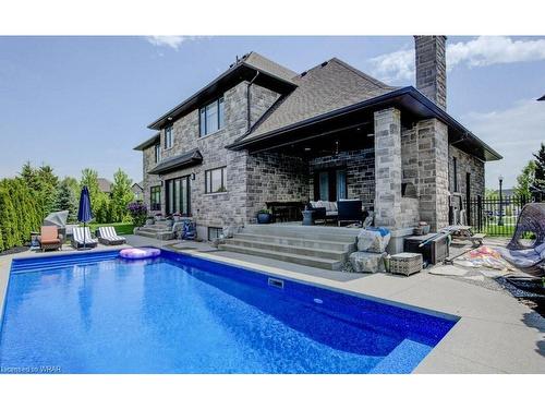 916 Fall Harvest Court, Kitchener, ON - Outdoor With In Ground Pool