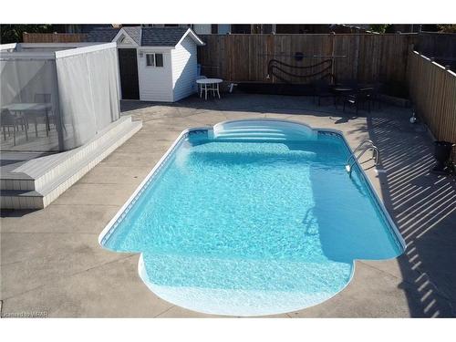 615 Sandringham Drive, Waterloo, ON - Outdoor With In Ground Pool